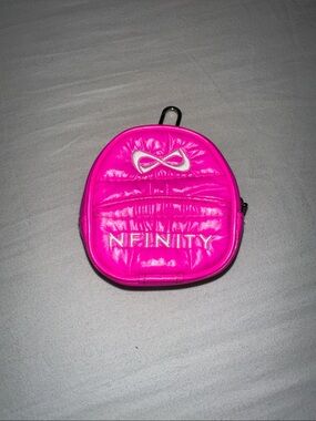 NFINITY Hot Pink Quilted Mini Crossbody Pouch